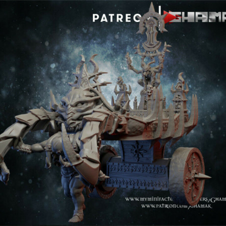 "Armée du Chaos Ghamak - Figurines 3D pour Wargames Fantasy & Batailles Épiques"