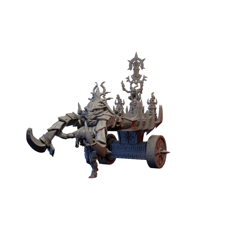 "Armée du Chaos Ghamak - Figurines 3D pour Wargames Fantasy & Batailles Épiques"