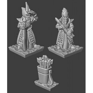 Moonjammy 3d-Elfes noirs Baliste-Echelle 15mm-Warmaster-2 pieces