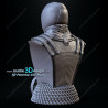 Buste scorpion impression 3D resine, taille 18cm ( non peint ) (non peint)