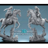 Xena figurine imprimée en 3D résine Taille 18cm (non peint)Xena impression 3D résine  18cm  (non peint)