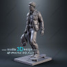 Mc Fly Back to the futur figurine impression 3D résine  18cm  (non peint)