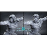 Winter soldier figurine impression 3D résine, taille 18cm ( non peint ) (non peint)