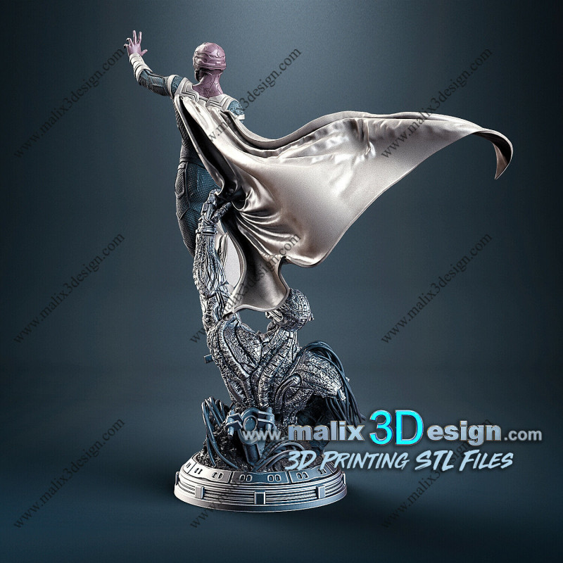 Vision figurine impression 3D résine  18cm  (non peint)