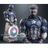 Captain America figurine impression 3D  Résine taille 18cm  (non peint)