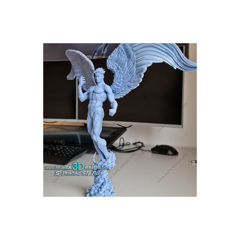 Angel (X-men) figurine impression 3D résine  18cm  (non peint)