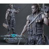 Commando  impression 3D résine taille 18cm ( non peint ) (non peint)