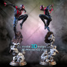 Spider man V2 imprimée 3D résine  18cm  (non peint)