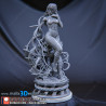 Spider woman figurine impression 3D résine  18cm  (non peint)