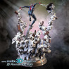 Spider man, impression 3D Résine taille 18cm ( non peint ) (non peint)