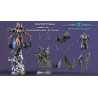 Storm (X-men), figurine impression 3D résine  18cm  (non peint)