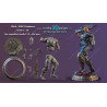 Cable (X-men), figurine impression 3D résine  18cm  (non peint)