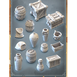 Décors & Accessoires de Donjon – Mobiliers en Résine 28/32 mm JDR

