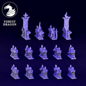 Forest dragon 3d-Elfes...