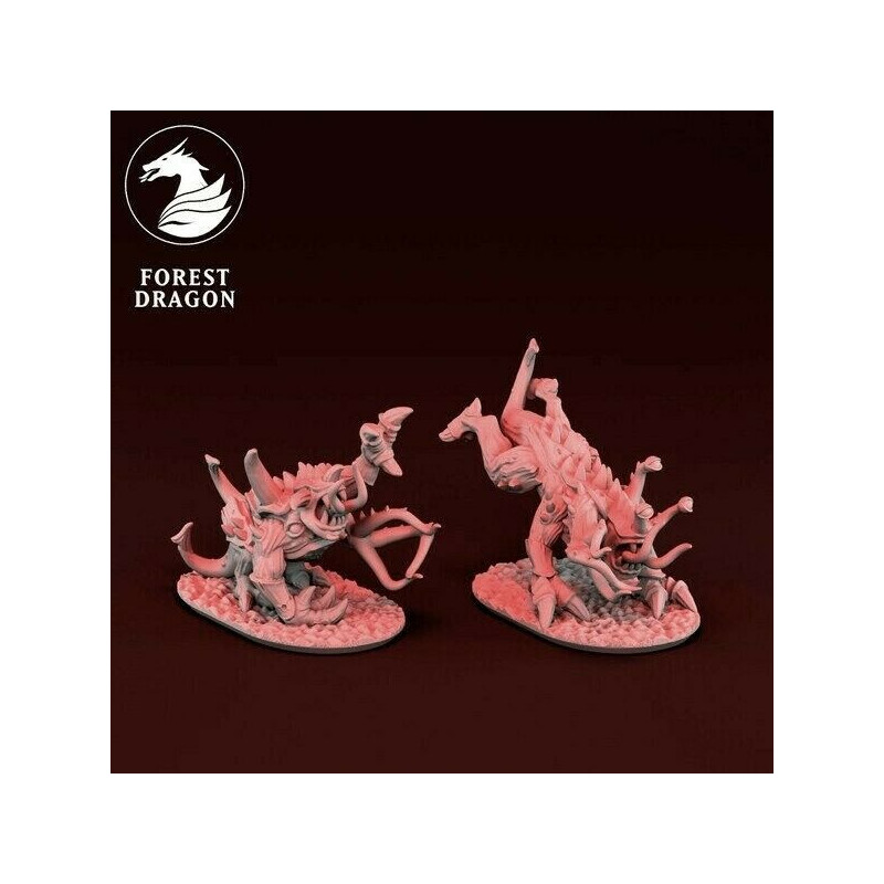 Forest Dragon impréssion 3d- Enfants du chaos échelle 15mm