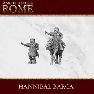 Ancien battle Figurines Carthage Hannibal