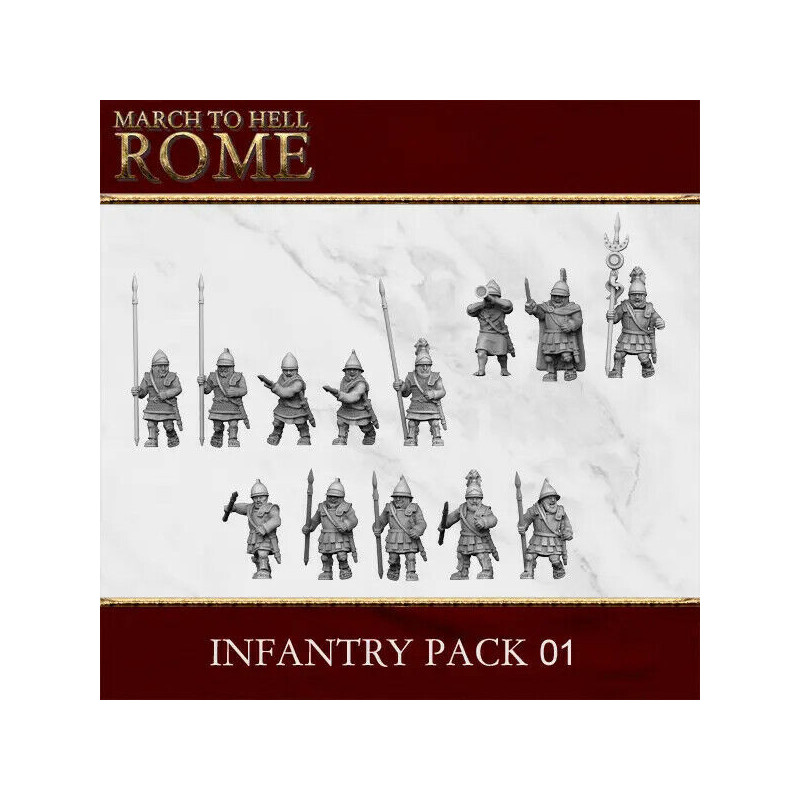 Figurines Carthaginoises – Résine 28/15 mm – 3D Breed Miniatures

