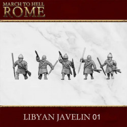 Figurines Carthaginoises – Résine 28/15 mm – 3D Breed Miniatures

