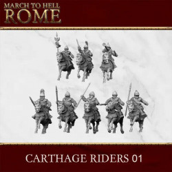 Figurines Carthaginoises – Résine 28/15 mm – 3D Breed Miniatures

