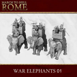 Figurines Carthaginoises – Résine 28/15 mm – 3D Breed Miniatures

