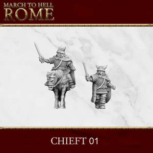 Ancien battle Figurines Celtes Chef