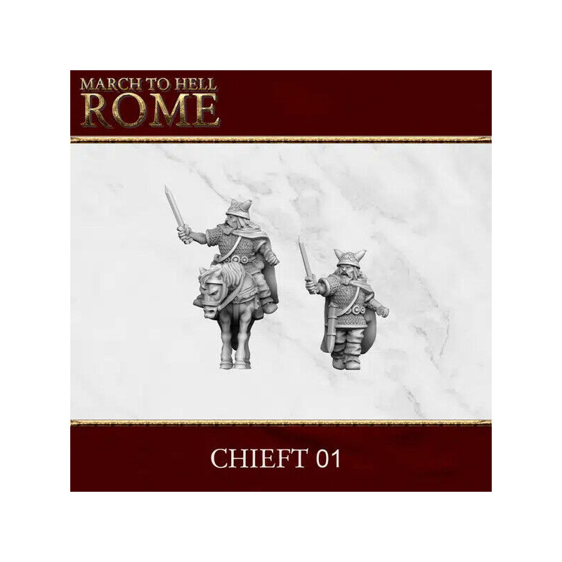  Figurines Celtes 28 mm – Résine 3D Breed Miniatures