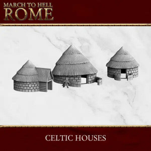 Ancien battle Maison Celtes X 3