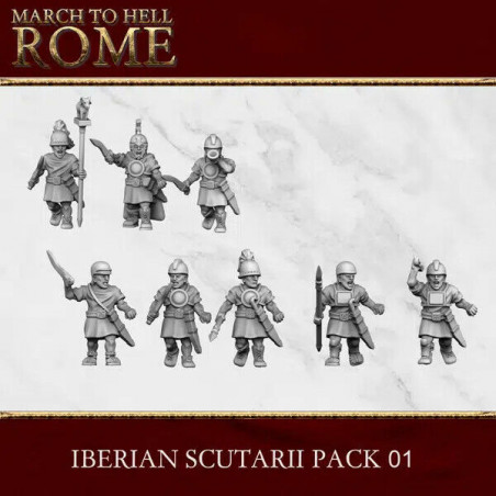 Mercenaires antiques – Figurines résine 3D Breed – 28/15 mm

