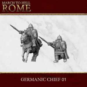 Ancien battle Figurines Tribus Germanique Chefs