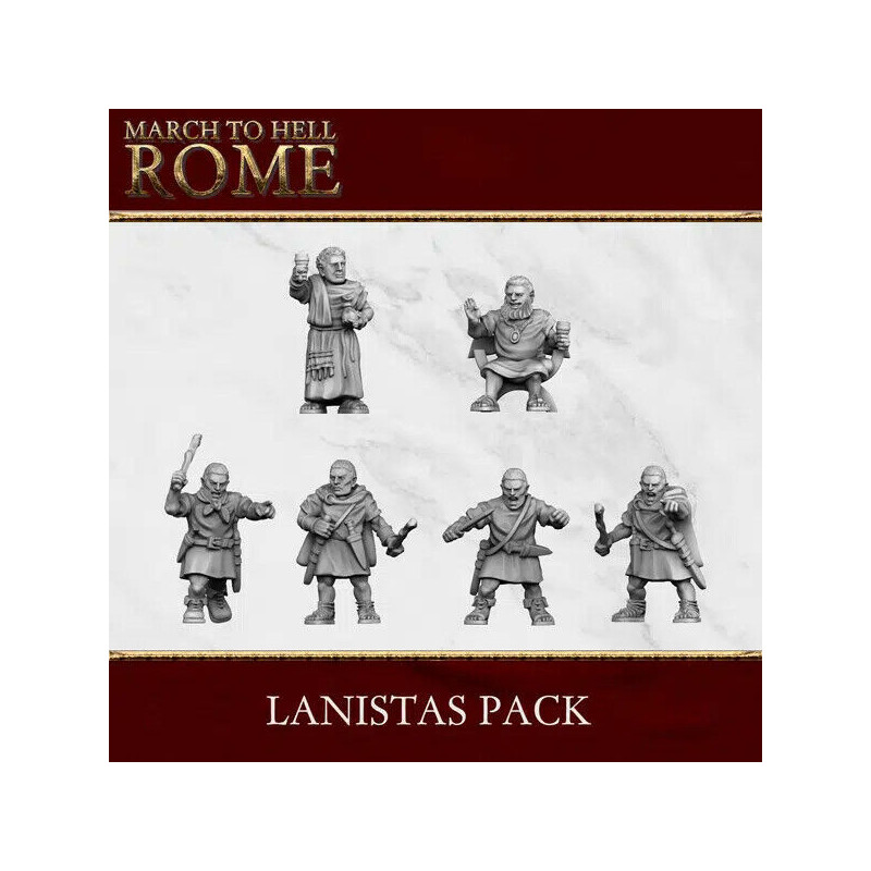  Jeux de Rome – Gladiateurs, Arène & Figurines antiques 28/15 mm