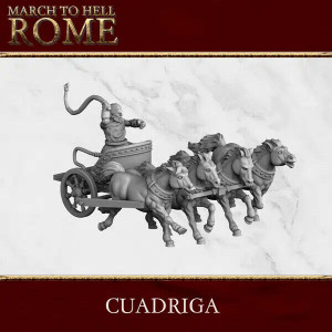 Ancien battle Figurines Les jeux de Rome Char 