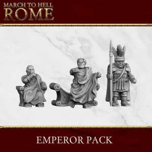 Ancien battle Figurines Les jeux de Rome Empereur