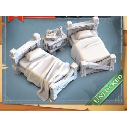 Décors & Accessoires de Donjon – Mobiliers en Résine 28/32 mm JDR

