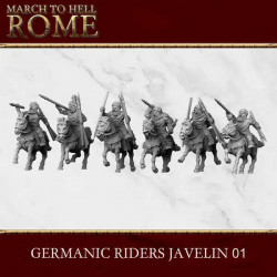 Tribus Germaniques – Figurines antiques 3D Breed – Résine 28/15 mm

