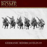 Tribus Germaniques – Figurines antiques 3D Breed – Résine 28/15 mm

