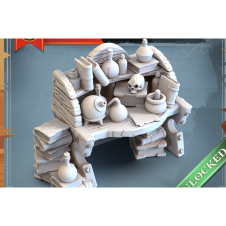 Décors & Accessoires de Donjon – Mobiliers en Résine 28/32 mm JDR

