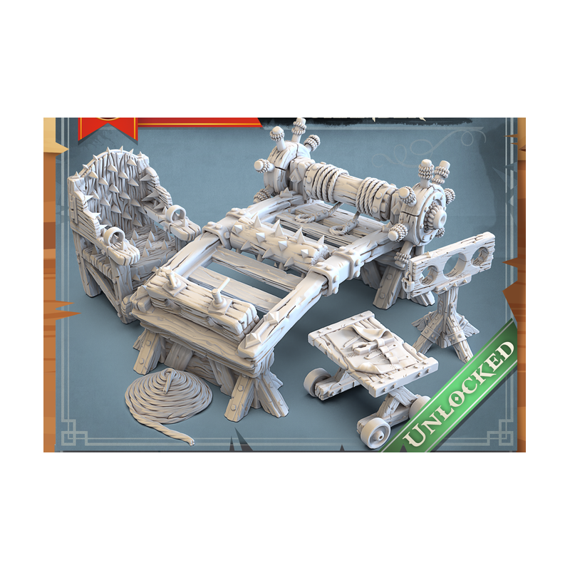 Décors & Accessoires de Donjon – Mobiliers en Résine 28/32 mm JDR

