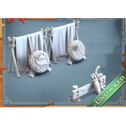 Décors & Accessoires de Donjon – Mobiliers en Résine 28/32 mm JDR

