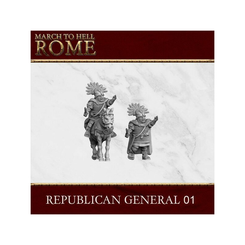 Armée Républicaine Romaine – 3D Breed Miniatures – Résine 28/15 mm

