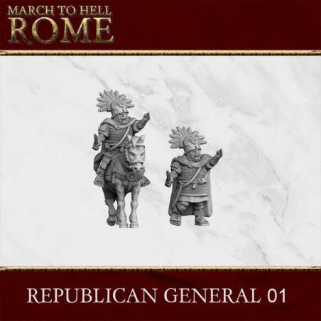 Armée Républicaine Romaine – 3D Breed Miniatures – Résine 28/15 mm

