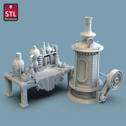 Décors & Accessoires de Donjon – Mobiliers en Résine 28/32 mm JDR

