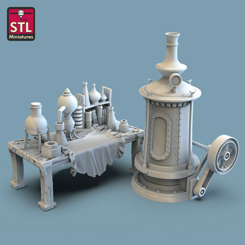Décors & Accessoires de Donjon – Mobiliers en Résine 28/32 mm JDR

