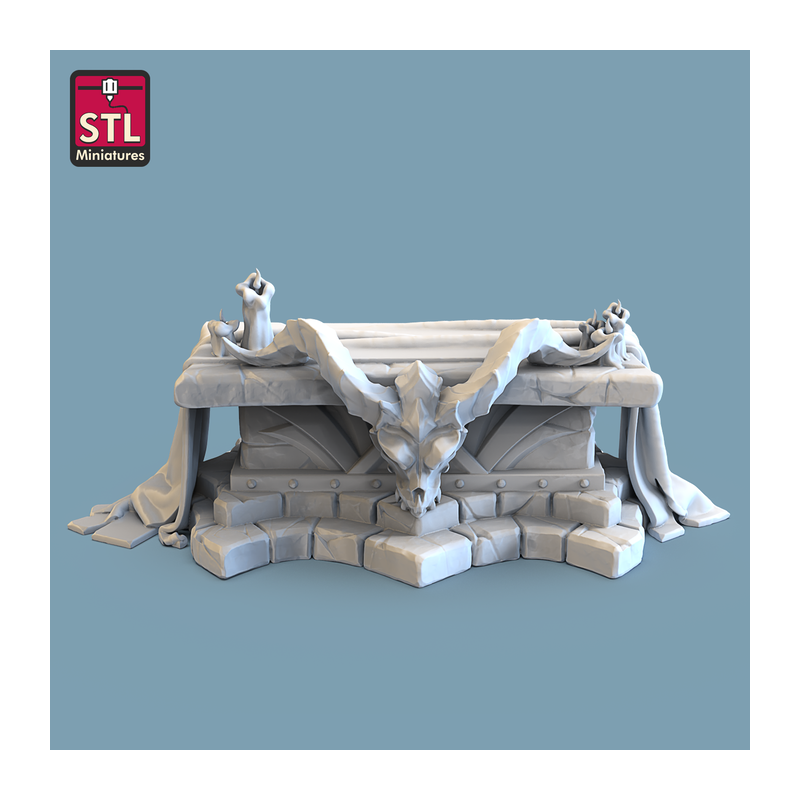 Décors & Accessoires de Donjon – Mobiliers en Résine 28/32 mm JDR

