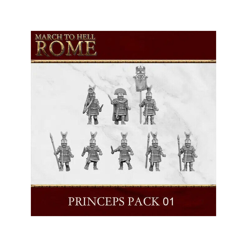 Armée Républicaine Romaine – 3D Breed Miniatures – Résine 28/15 mm

