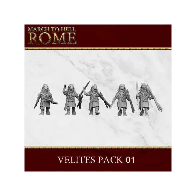 Armée Républicaine Romaine – 3D Breed Miniatures – Résine 28/15 mm

