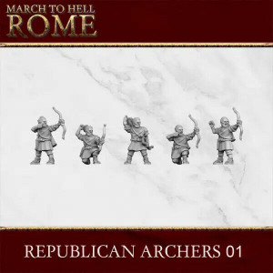 Ancien battle Figurines Armée républicaine Archers