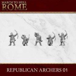 Armée Républicaine Romaine – 3D Breed Miniatures – Résine 28/15 mm

