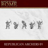 Armée Républicaine Romaine – 3D Breed Miniatures – Résine 28/15 mm

