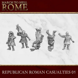 Armée Républicaine Romaine – 3D Breed Miniatures – Résine 28/15 mm

