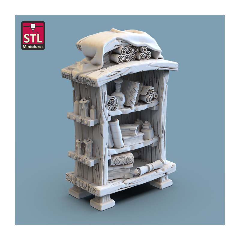 Décors & Accessoires de Donjon – Mobiliers en Résine 28/32 mm JDR

